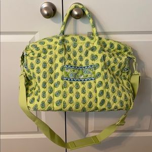 Vera Bradley Citrus Elephant Travel Bag